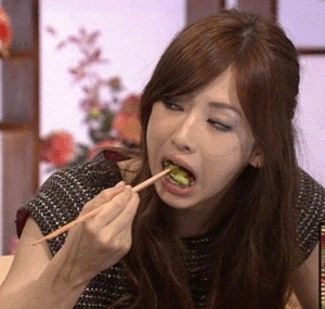 北川景子の汚い食べ方