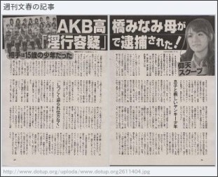高橋みなみの母が逮捕